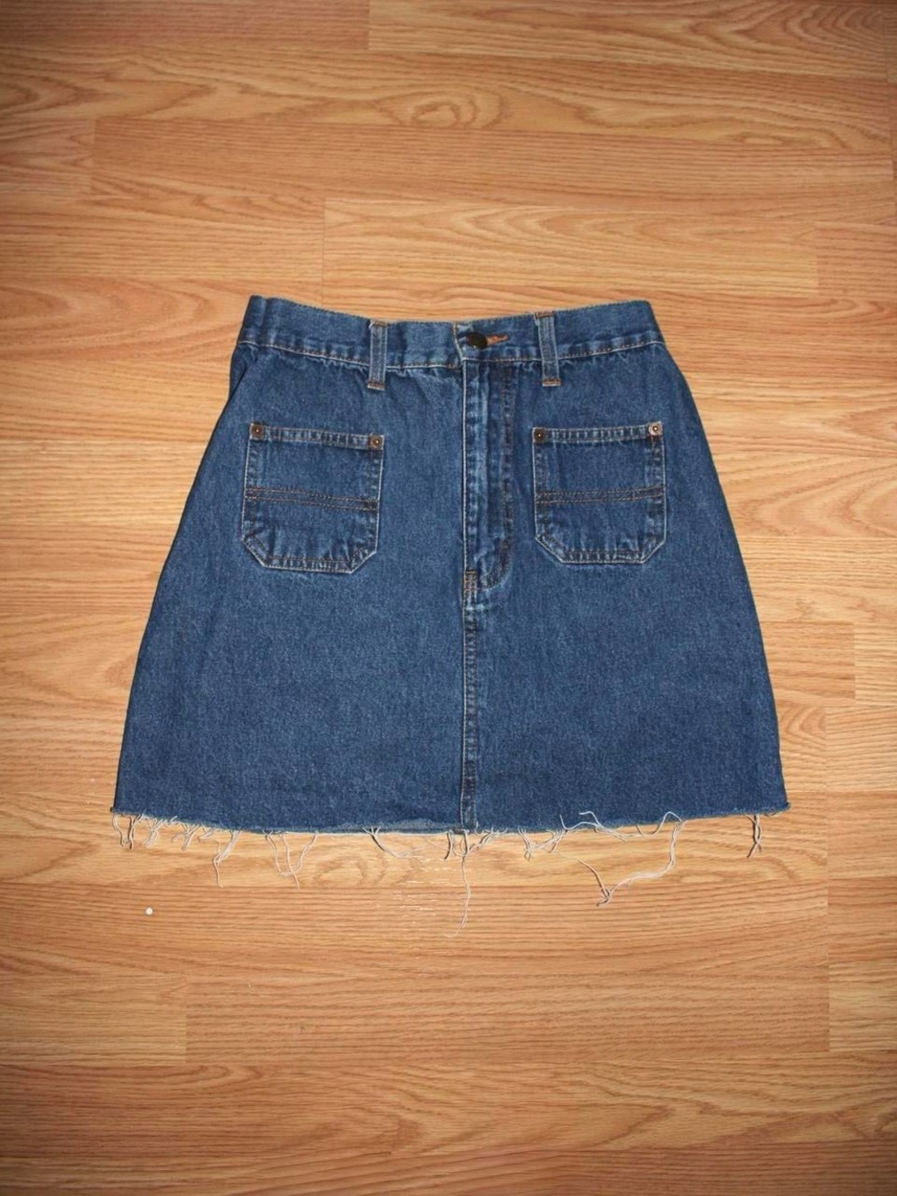 Classic Blue Denim Mini Skirt